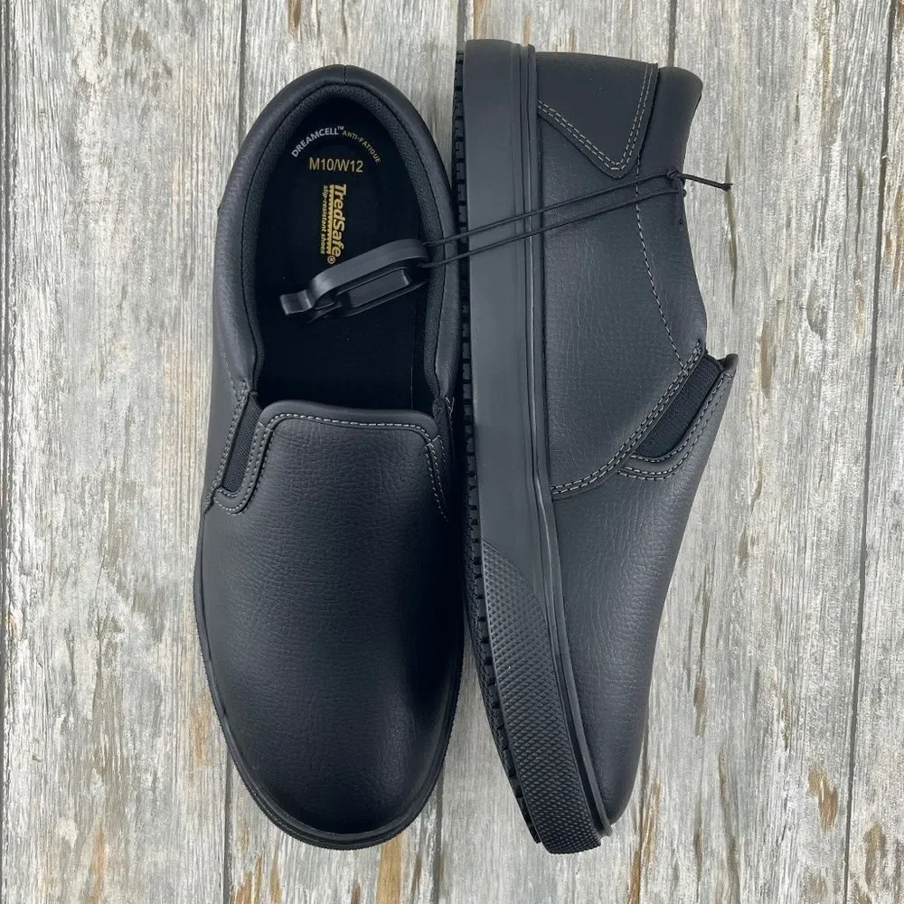 Tredsafe Unisex Ric 2.0 Slip Resistant Slip-On Work Shoes Size 10
